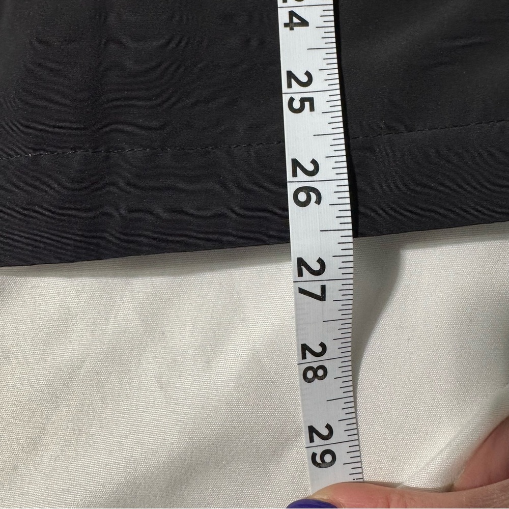 Charter Club Anorak Jacket Large Petite Water-Resistant Hooded Drawstring Waist - Picture 14 of 14